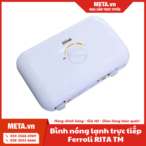 Máy nước nóng trực tiếp Ferroli RITA TM
