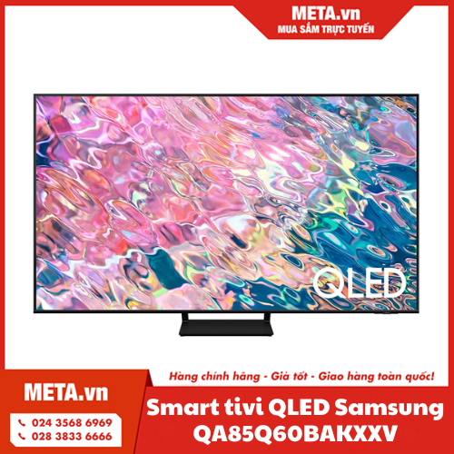 Smart tivi QLED 4K 85 inch Samsung QA85Q60BAKXXV