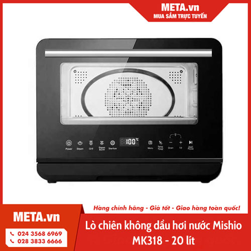 Lò chiên không dầu hơi nước Mishio MK318 - 20 lít