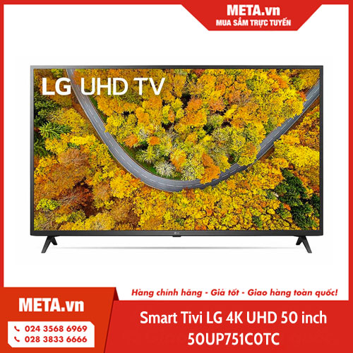 Smart Tivi LG 4K UHD 50 inch 50UP751C0TC