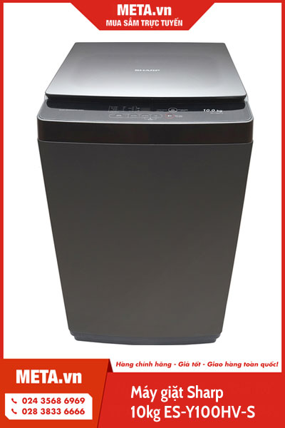 Máy giặt Sharp 10kg ES-Y100HV-S 