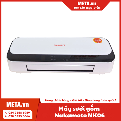 Máy sưởi gốm Nakamoto NK06