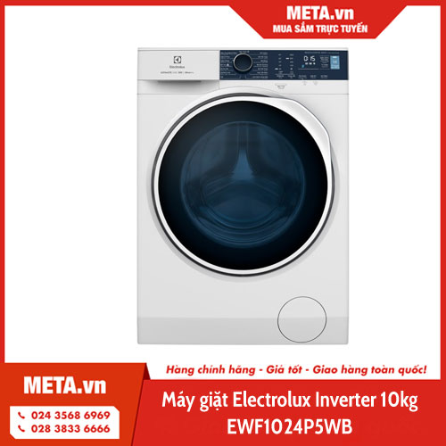 máy giặt Electrolux có tốt không - Máy giặt Electrolux Inverter 10kg EWF1024P5WB 
