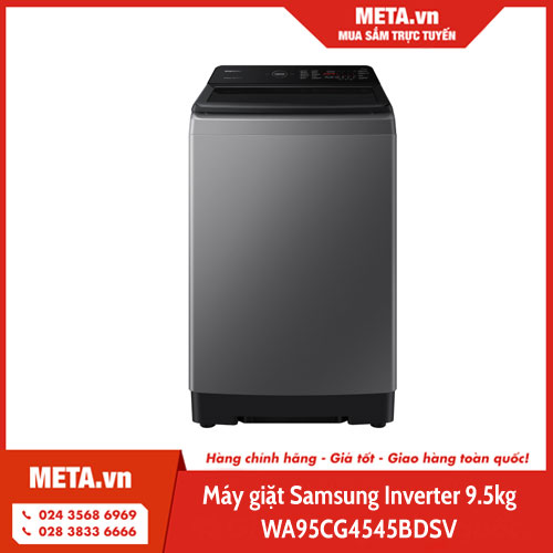 Máy giặt Samsung Inverter 9.5kg WA95CG4545BDSV