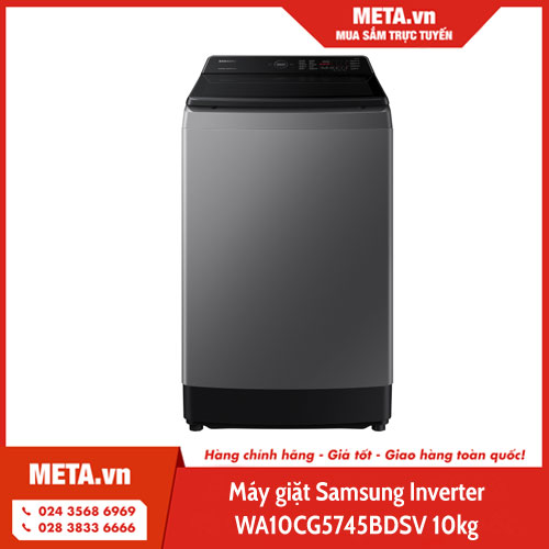 Máy giặt Samsung Inverter WA10CG5745BDSV 10kg 