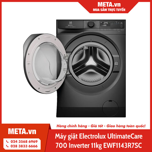 Máy giặt Electrolux UltimateCare 700 Inverter 11kg EWF1143R7SC 