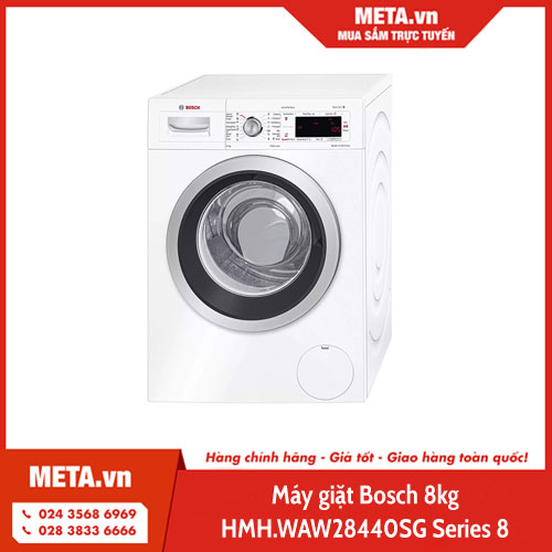 Máy giặt Bosch 8kg HMH.WAW28440SG Series 8