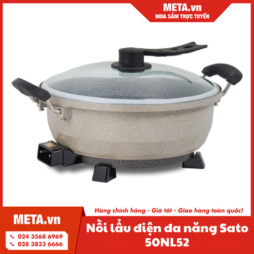 Nồi lẩu điện đa năng Sato 50NL52