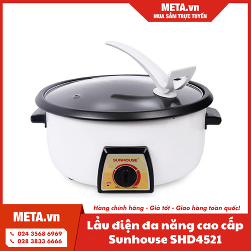 Lẩu điện đa năng cao cấp Sunhouse SHD4521