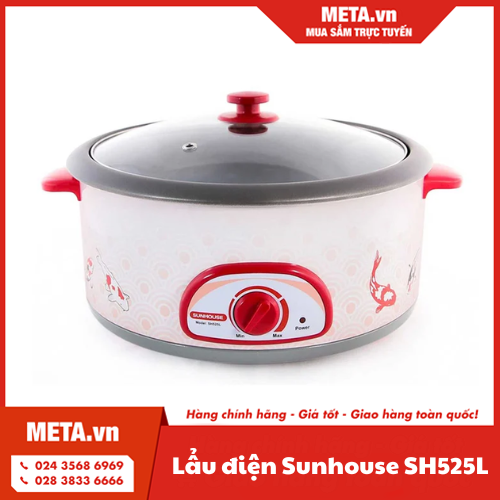 Lẩu điện Sunhouse SH525L (4 lít)