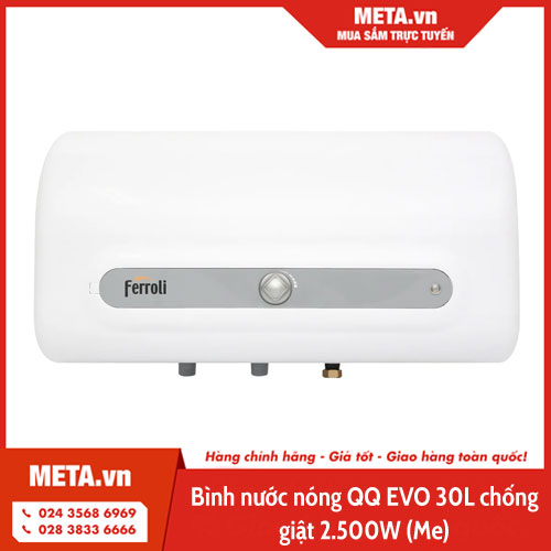 Bình nước nóng 30 lít Ferroli QQ EVO Me