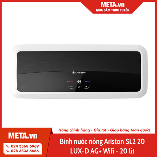 Bình nước nóng Ariston SL2 20 LUX-D AG+ Wifi - 20 lít