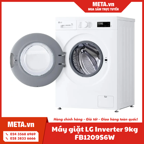 Máy giặt LG Inverter 9kg FB1209S6W