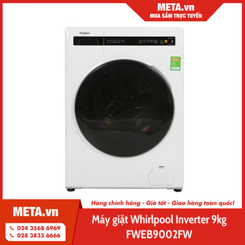 Máy giặt Whirlpool Inverter 9kg FWEB9002FW 