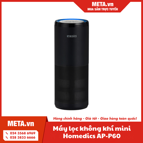 Máy lọc không khí mini TotalClean 4 in 1 UV Homedics AP-P60