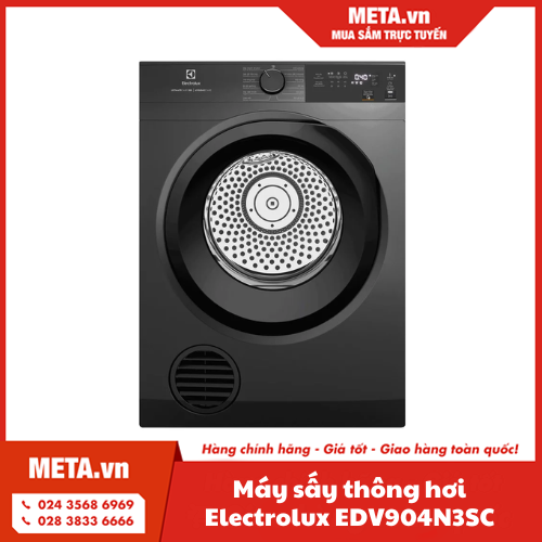 Máy sấy thông hơi Electrolux UltimateCare 9kg EDV904N3SC