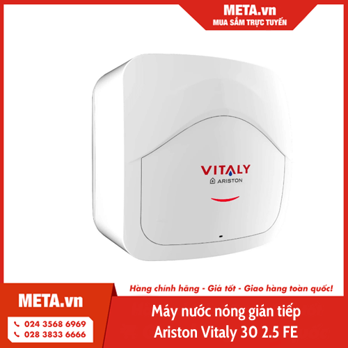 Máy nước nóng gián tiếp Ariston Vitaly 30 2.5 FE