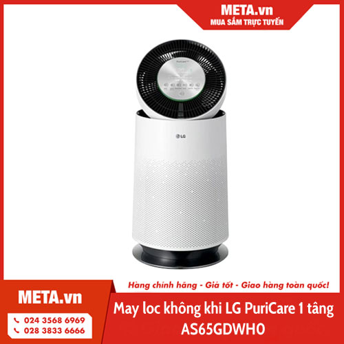 Máy lọc không khí LG PuriCare 1 tầng AS65GDWH0