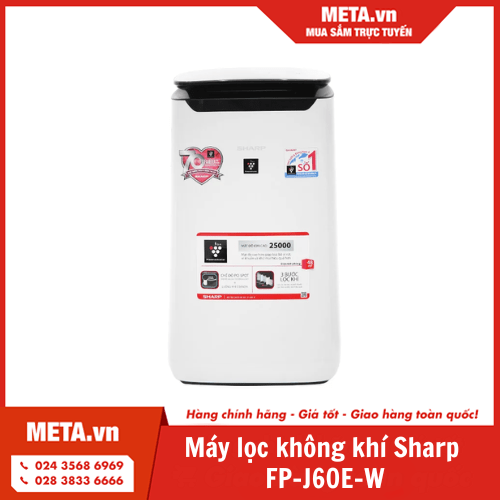 Máy lọc không khí Sharp FP-J60E-W