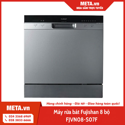 Máy rửa bát gia đình độc lập Fujishan FJVN08-S07F (8 bộ)