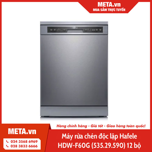 Máy rửa chén độc lập Hafele HDW-F60G (535.29.590) 12 bộ