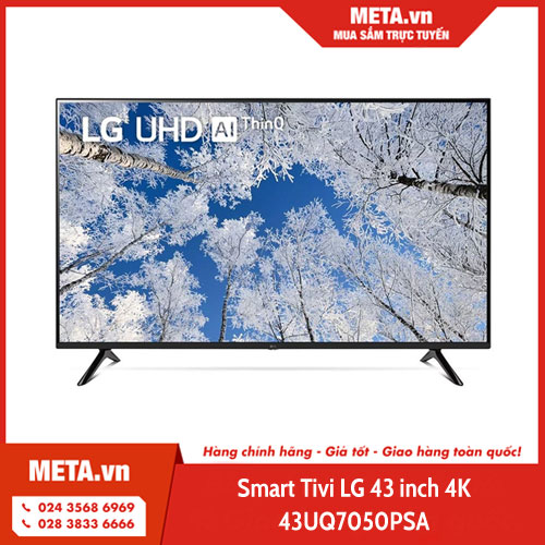 Smart Tivi LG 43 inch 4K 43UQ7050PSA