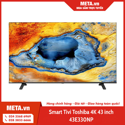 Smart Tivi Toshiba 4K 43 inch 43E330NP