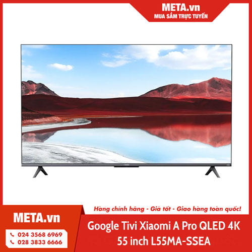 Google Tivi Xiaomi A Pro QLED 4K 55 inch L55MA-SSEA