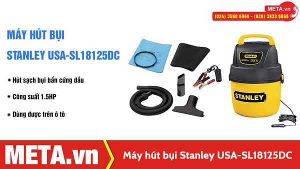 Máy hút bụi ô tô Stanley USA-SL18125DC