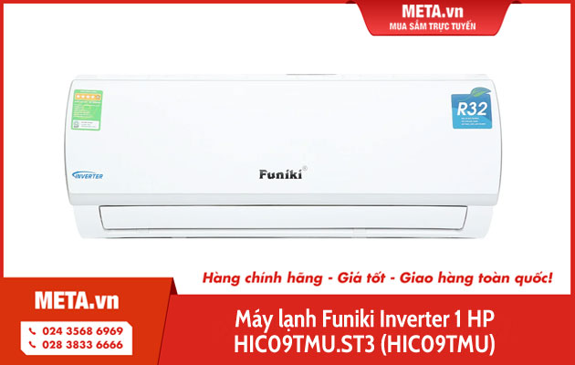 Máy lạnh Funiki Inverter 1HP HIC09TMU.ST3 (HIC09TMU)