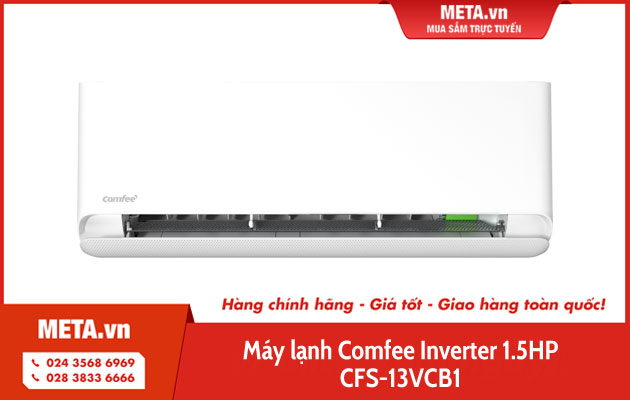 Máy lạnh Comfee Inverter 1.5HP CFS-13VCB1