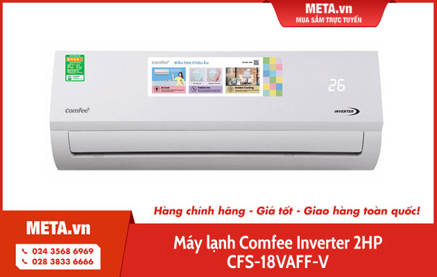 Máy lạnh Comfee Inverter 2HP CFS-18VAFF-V