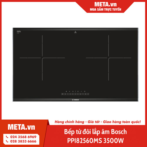 Bếp từ đôi Bosch PPI82560MS 3500W