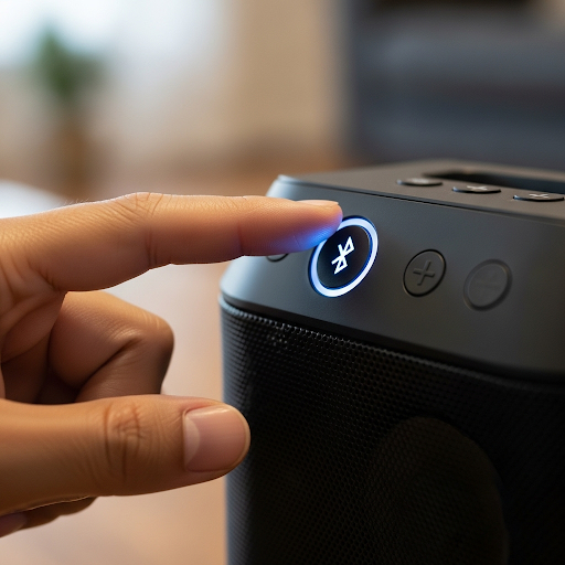 Kết nối bluetooth với loa b1