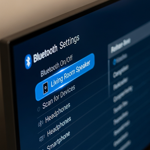 Kết nối bluetooth với loa b2