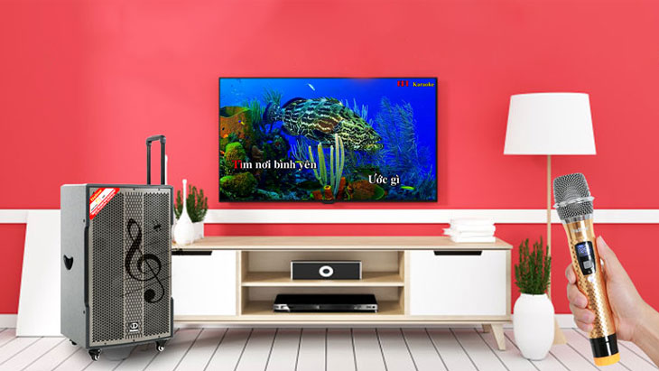 Kết nối bluetooth với loa b4