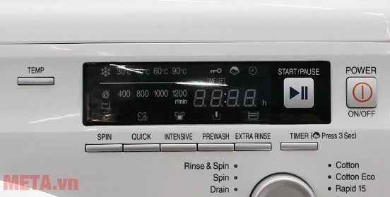 màn hình máy giặt hitachi