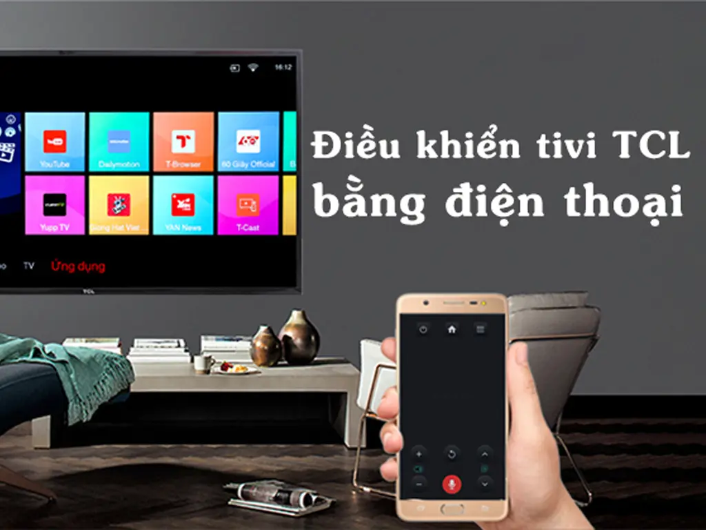 điều khiển tv tcl