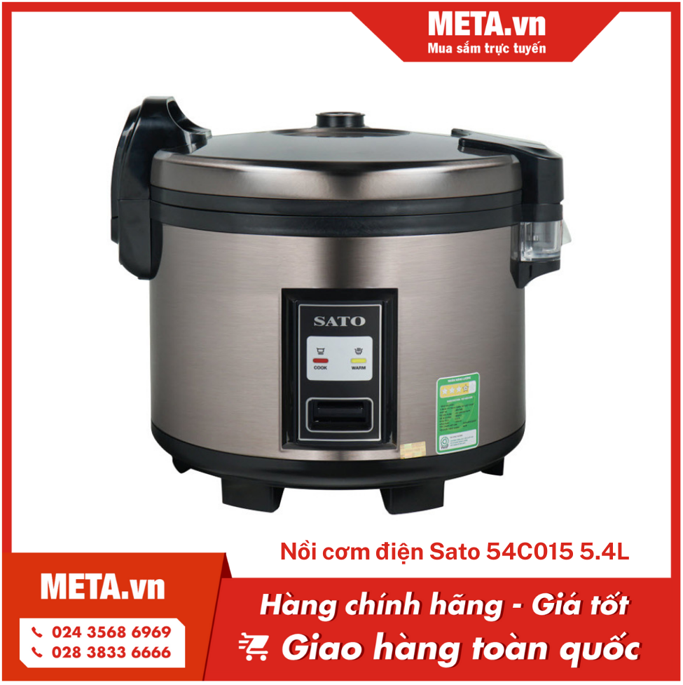 Nồi cơm điện Sato 54C015 5.4L