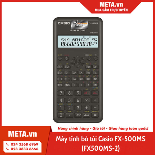 Máy tính bỏ túi Casio FX-500MS