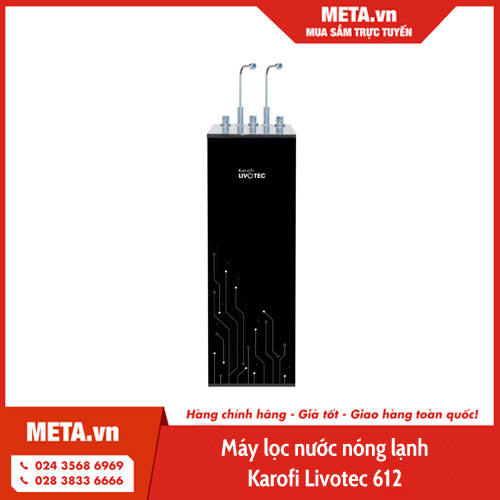 Máy lọc nước nóng lạnh Karofi Livotec 612