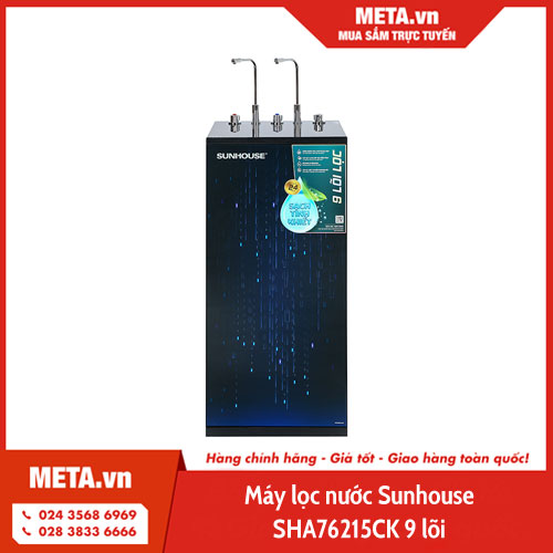 Máy lọc nước Sunhouse SHA76215CK 9 lõi