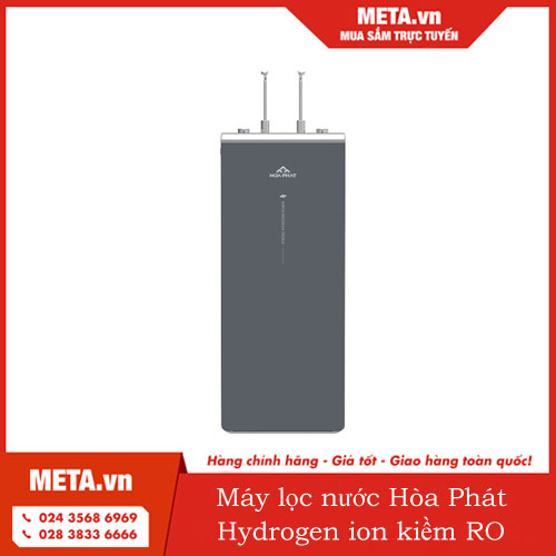Máy lọc nước Hòa Phát Hydrogen ion kiềm RO nóng lạnh HyperS HPA886