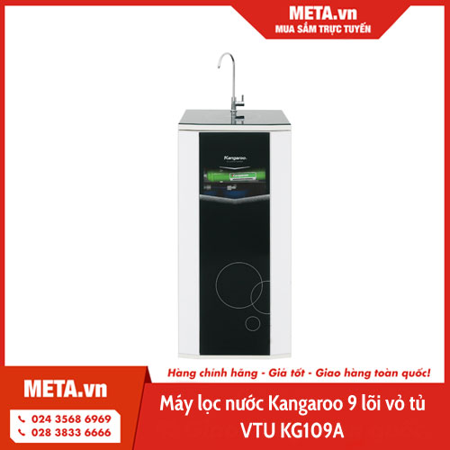 Máy lọc nước Kangaroo 9 lõi vỏ tủ VTU KG109A