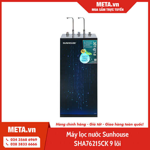 Máy lọc nước Sunhouse SHA76215CK 9 lõi