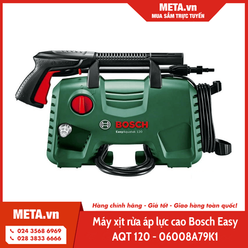 Máy phun xịt rửa áp lực cao Bosch Easy AQT 120
