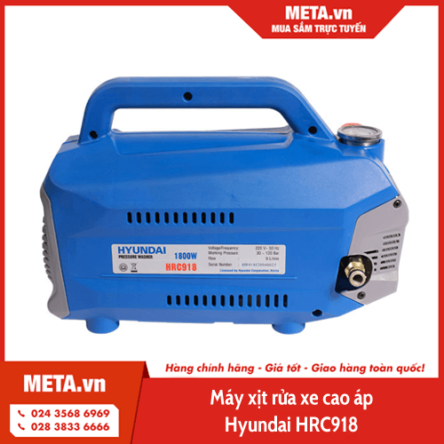 Máy xịt rửa xe Hyundai HRC918 