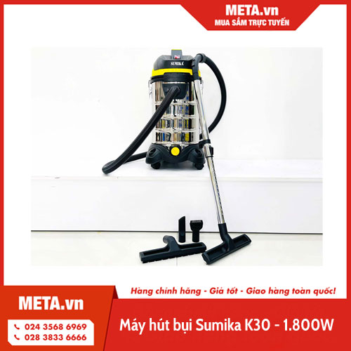 Máy hút bụi Sumika K30 - 1.800W