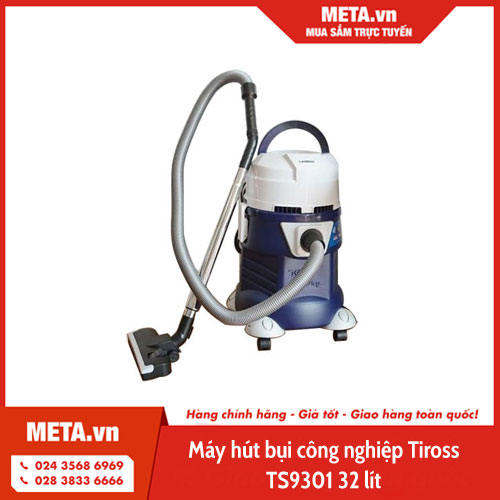 Máy hút bụi công nghiệp Tiross TS9301 32 lít