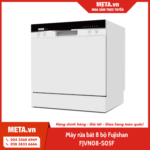 Máy rửa bát 8 bộ Fujishan FJVN08-S05F
